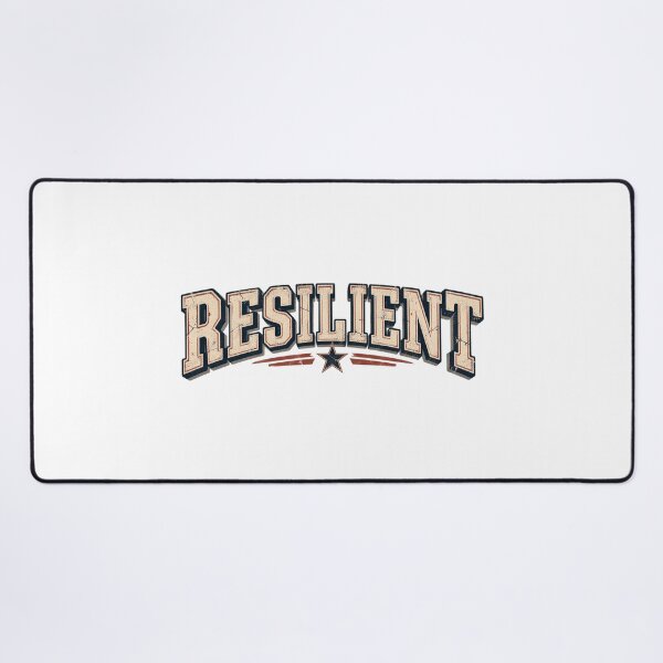 Item preview, Resilient Distressed Streetwear Text designed and sold by Inkworksbyshery.