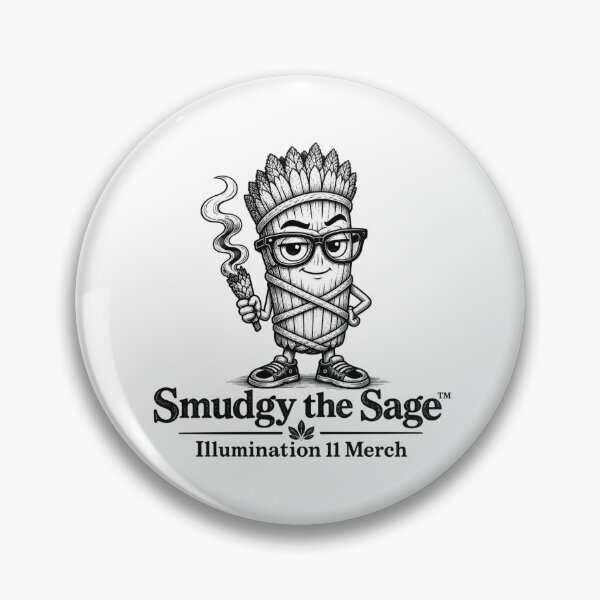 Item preview, Smudgy the Sage™ – Funny Smudge Bundle Character designed and sold by 11-Designs.