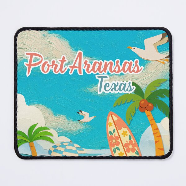 Item preview, Port Aransas Texas | Cute Paper Craft Beach Art | Vacation Souvenir designed and sold by DonnaRaine.