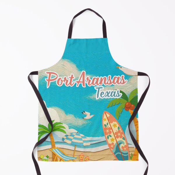 Item preview, Port Aransas Texas | Cute Paper Craft Beach Art | Vacation Souvenir designed and sold by DonnaRaine.