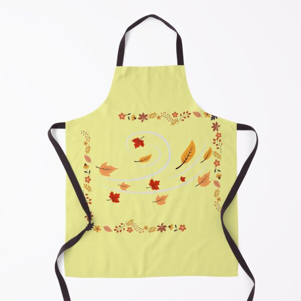 Item preview, Autumn Leaves Swirling Wind Botanical Fall Border designed and sold by SolutionsArt.