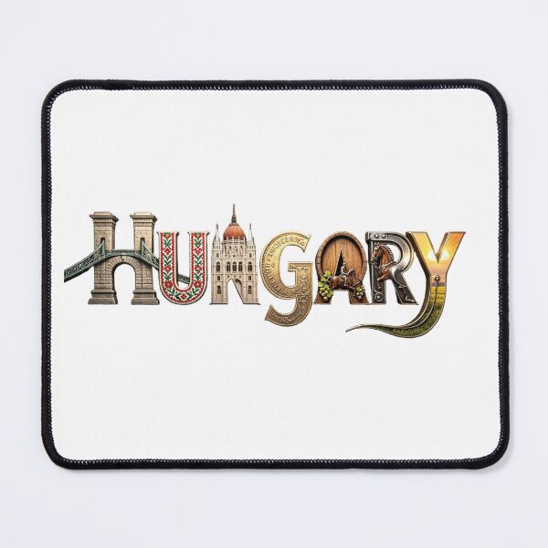 Item preview, Hungary – Culture & Landmarks Word Art designed and sold by VladisWorld.