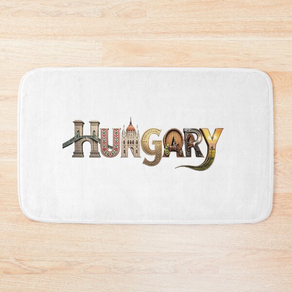Item preview, Hungary – Culture & Landmarks Word Art designed and sold by VladisWorld.