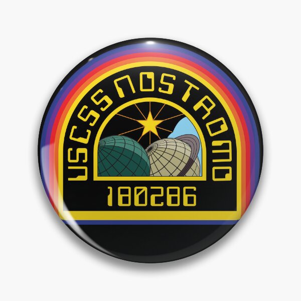 Item preview, Nostromo Crew Patch | Retro Distressed Sci-Fi designed and sold by SimpleVibeStudios.