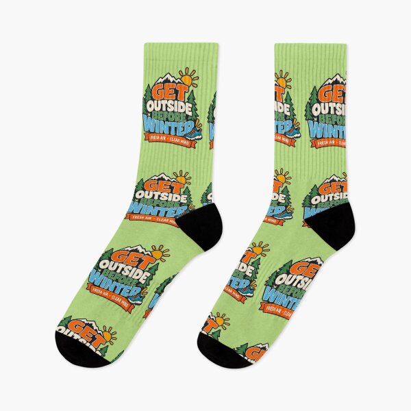 Item preview, Get Outside Before Winter,  Fresh Air Outdoor Adventure designed and sold by Right-UR.