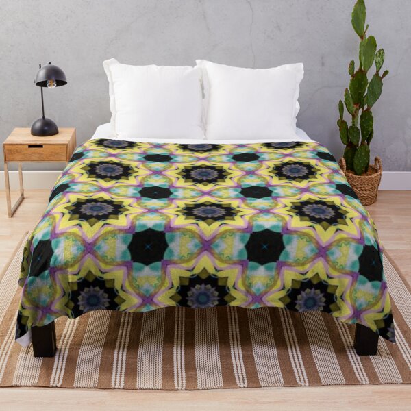 Item preview, Dark Spring Star Pattern designed and sold by Shy Fractal Designs.