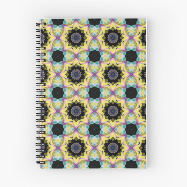 Item preview, Dark Spring Star Pattern designed and sold by Shy Fractal Designs.
