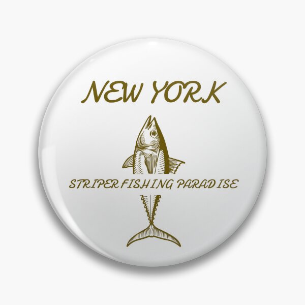 Item preview, NEW YORK STRIPER FISHING PARADISE designed and sold by JamiesLocker.