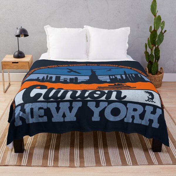 Item preview, Clinton New York Sunset Retro Vintage Local Pride Logo designed and sold by CRHPOD20.