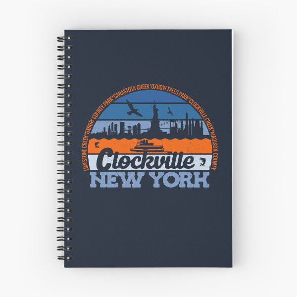 Item preview, Clockville New York Sunset Retro Vintage Local Pride Logo designed and sold by CRHPOD20.
