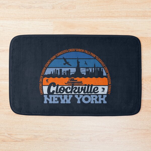 Item preview, Clockville New York Sunset Retro Vintage Local Pride Logo designed and sold by CRHPOD20.