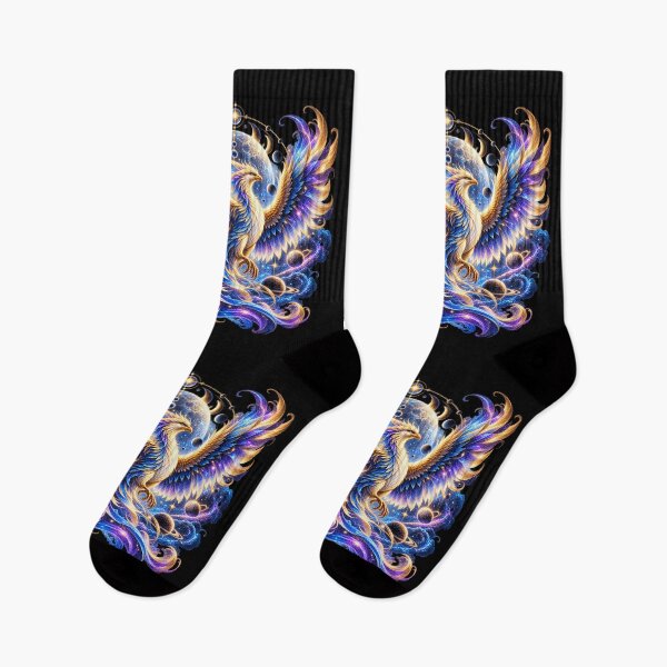 Item preview, Celestial Phoenix – Cosmic Fantasy Bird of Rebirth designed and sold by TroviTutto.