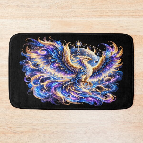 Item preview, Celestial Phoenix – Cosmic Fantasy Bird of Rebirth designed and sold by TroviTutto.