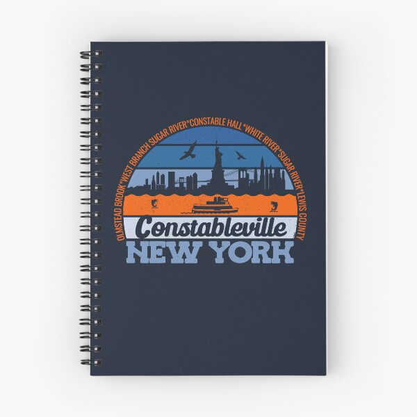 Item preview, Constableville New York Sunset Retro Vintage Local Pride Logo designed and sold by CRHPOD20.