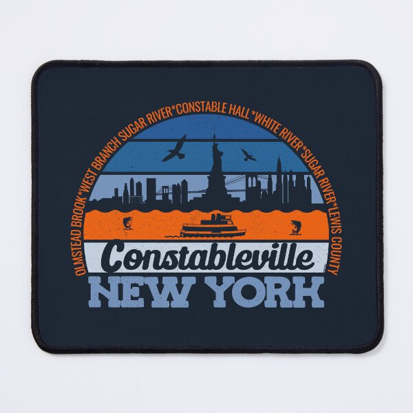 Item preview, Constableville New York Sunset Retro Vintage Local Pride Logo designed and sold by CRHPOD20.