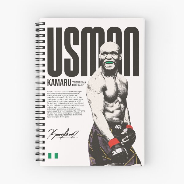 Item preview, Kamaru Usman, MMA, Fighter, Sports, Gift designed and sold by BigBossHideout.