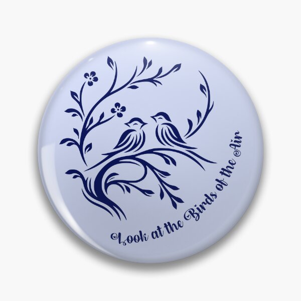 Item preview, Look at the Birds of the Air Christian Floral designed and sold by Sachie's Studio.