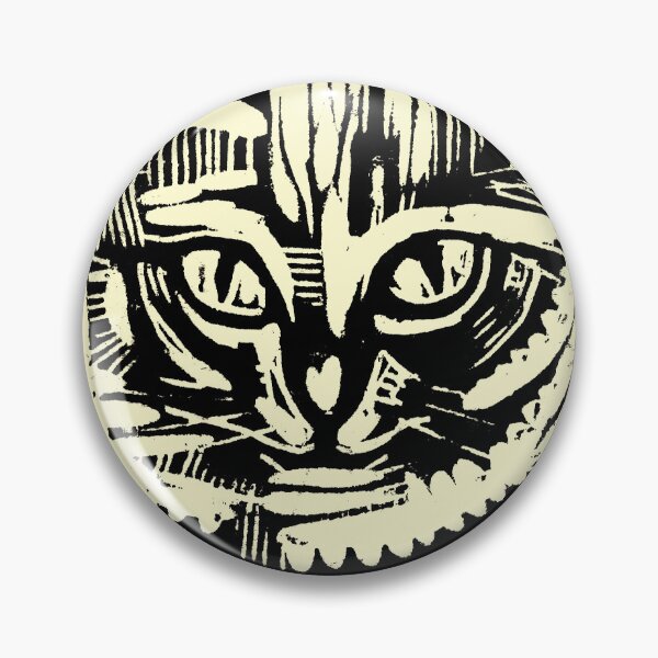 Item preview, Portrait of a Cat by Martinus Brons, 1905-1937 (BLACK) designed and sold by Exhumed Archives.