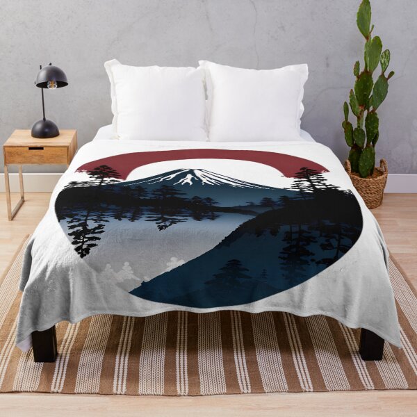 Item preview, Mount Fuji Sunset Lake Reflection designed and sold by Structure-Blue.