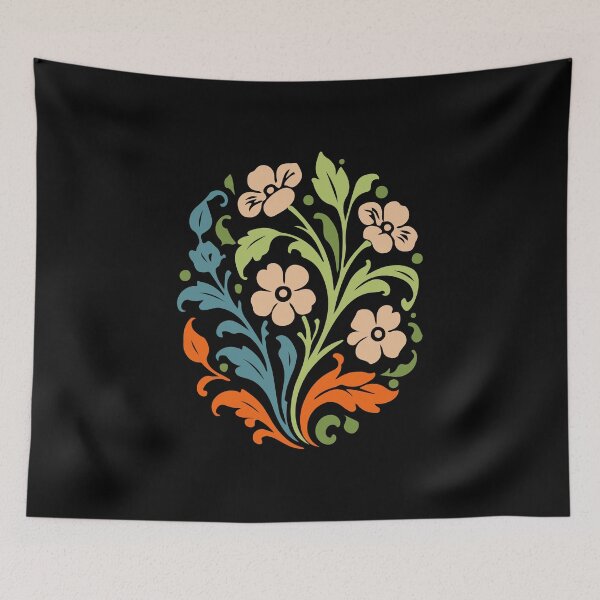Item preview, Colorful Circular Floral Mandala 083_1 designed and sold by AhmedHelal24795.