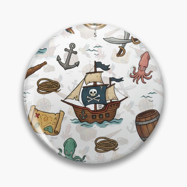 Item preview, Pirate treasure map designed and sold by DisorderlyDigital.