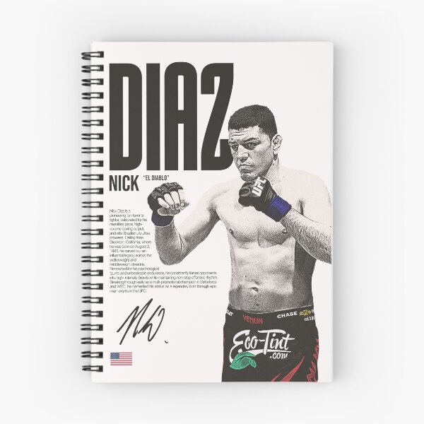 Item preview, Nick Diaz, MMA, Fighter, Sports, Gift designed and sold by BigBossHideout.