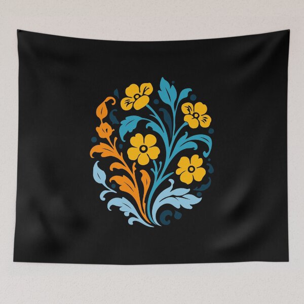 Item preview, Colorful Circular Floral Mandala 086_1 designed and sold by AhmedHelal24795.