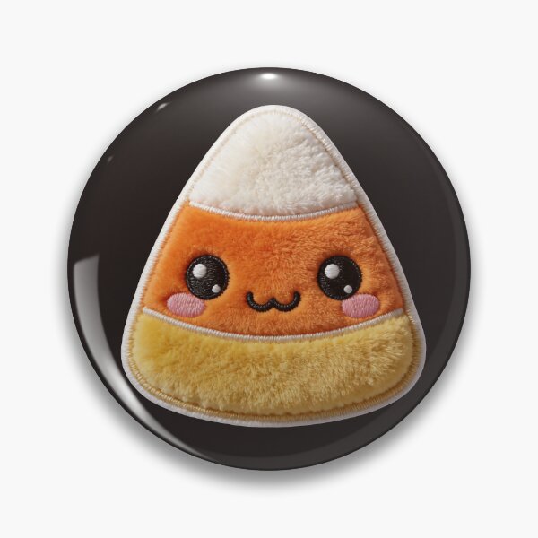 Item preview, Kawaii Candy Corn - Cute Halloween Trick or Treat Mascot designed and sold by thelexiverse.