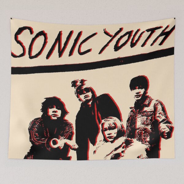 Item preview, Sonic Youth Original Custom Vintage Music Unique Poster Wall Art designed and sold by Cool Robot Bro..