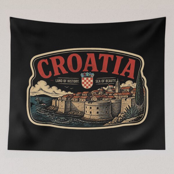 Item preview, Croatia designed and sold by GoodOldVintage.