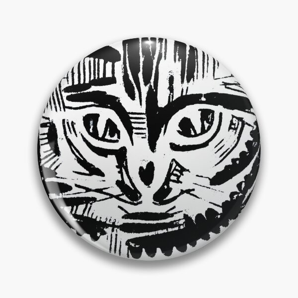 Item preview, Portrait of a Cat by Martinus Brons, 1905-1937 (WHITE) designed and sold by Exhumed Archives.