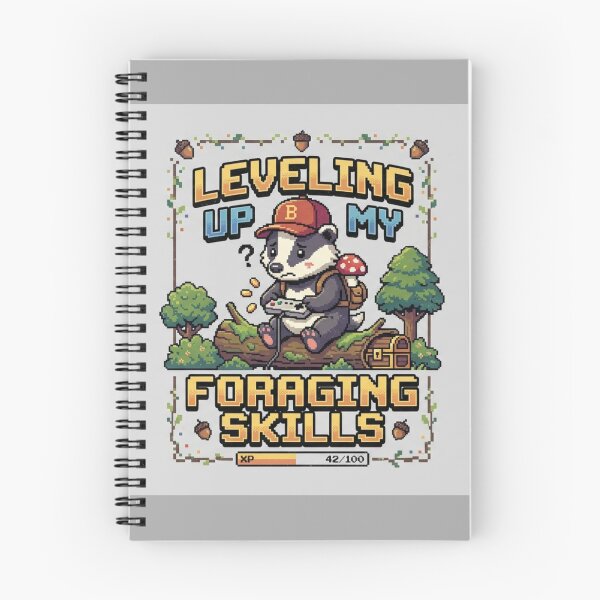 Item preview, Leveling Up My Foraging Skills designed and sold by FakePeopleSuck.