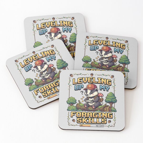 Item preview, Leveling Up My Foraging Skills designed and sold by FakePeopleSuck.