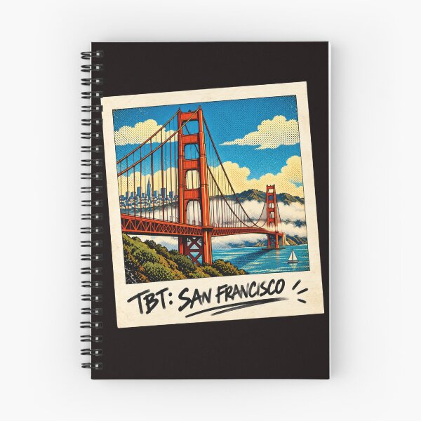 Item preview, TBT: San Francisco Golden Gate Bridge – Vintage Pop Art Travel designed and sold by ByJeffro.