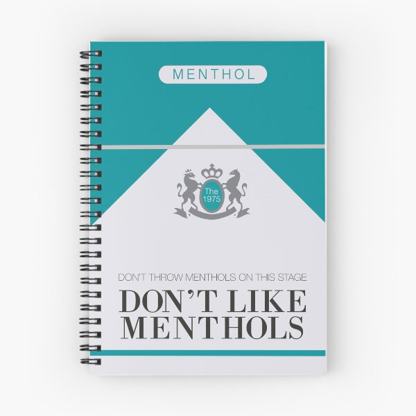 Item preview, The 1975 don’t like menthols  designed and sold by TAmberGraphics.