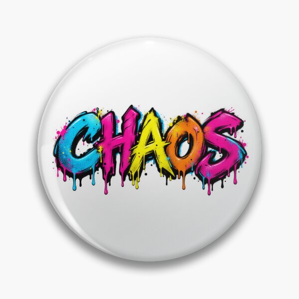 Item preview, Chaos Distressed Streetwear Text designed and sold by Inkworksbyshery.
