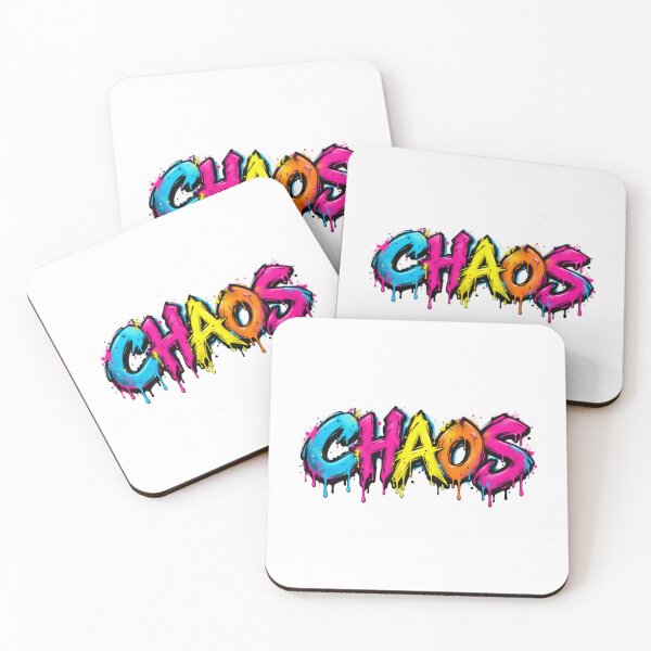Item preview, Chaos Distressed Streetwear Text designed and sold by Inkworksbyshery.