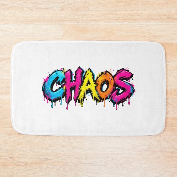 Item preview, Chaos Distressed Streetwear Text designed and sold by Inkworksbyshery.