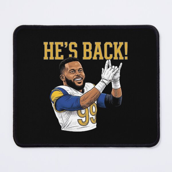 Item preview, He's Back Los Angeles Rams Caricature designed and sold by ismaelgeme.