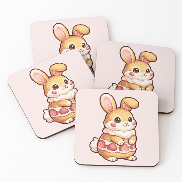 Item preview, Strawberry Shortcake Bunny Dessert Familiar designed and sold by PixelBrujeria.