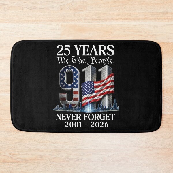 Item preview, Remember Honor Unite 25th Anniversary 9 11 USA Flag designed and sold by Anime-Nomad.
