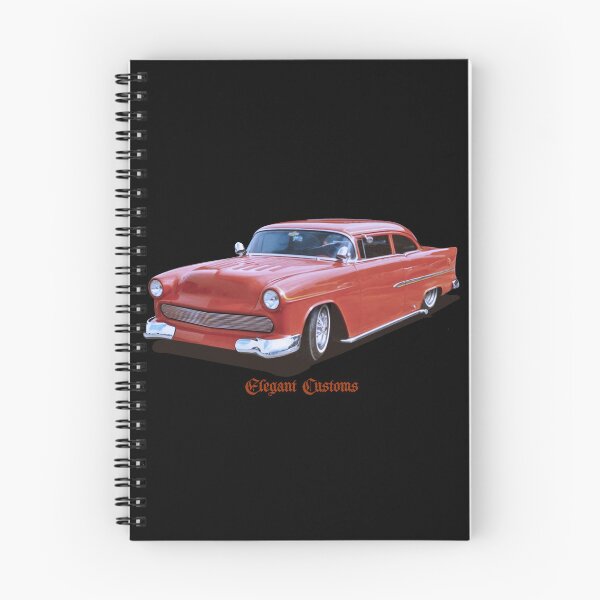 Item preview, 1955 Bel Air Blood Moon no text, Kustom, Hot Rod, Muscle Car designed and sold by Elegant Customs.