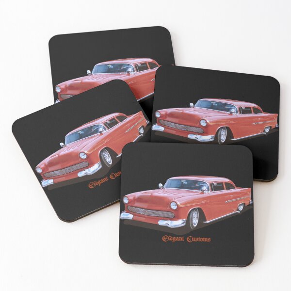 Item preview, 1955 Bel Air Blood Moon no text, Kustom, Hot Rod, Muscle Car designed and sold by Elegant Customs.
