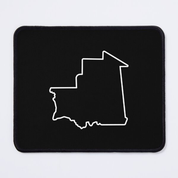 Item preview, Mauritania Country Outline MR designed and sold by shitpostee.