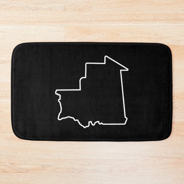 Item preview, Mauritania Country Outline MR designed and sold by shitpostee.