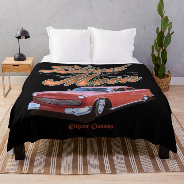 Item preview, 1955 Bel Air Blood Moon with text - Lowrider, Kustom, Hot Rod, Muscle Car designed and sold by Elegant Customs.