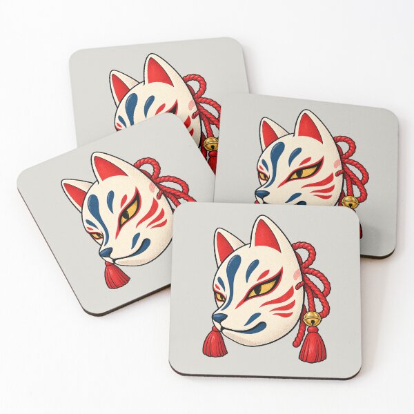 Item preview, Japanese Kitsune Mask designed and sold by VictorinoArt.
