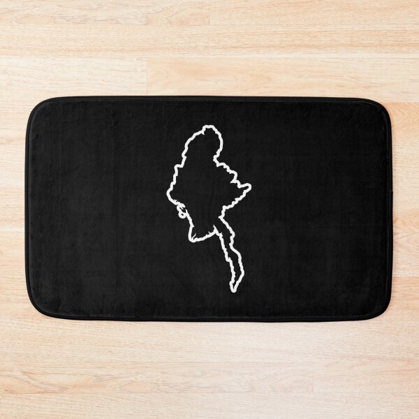 Item preview, Myanmar Country Outline MM designed and sold by shitpostee.