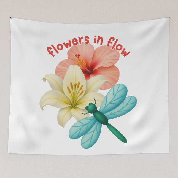 Artikelvorschau, Flowers in flow entworfen und verkauft von re2m.