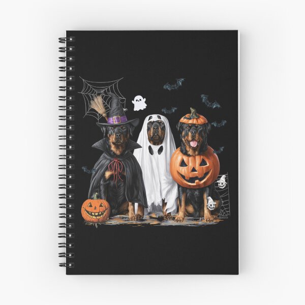 Item preview, Spooky Ghost Rottweiler Pumpkin Halloween Dog Lover designed and sold by Anime-Nomad.